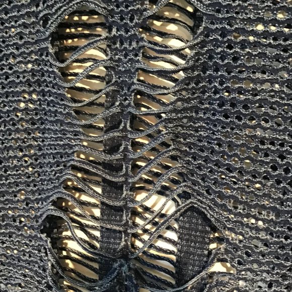 Casadei Crochet Top with Fringe Hemline - Picture 6 of 14